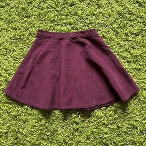 AMERICAN APPAREL CORDUROY CIRCLE SKIRT